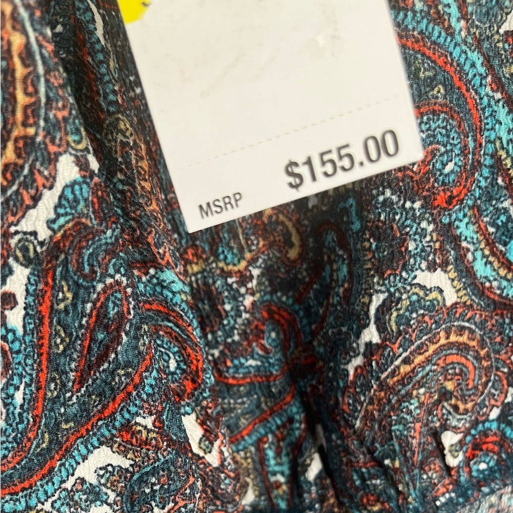 Micheal Kors Elegant Paisley Print Dress NWT - Picture 10 of 13